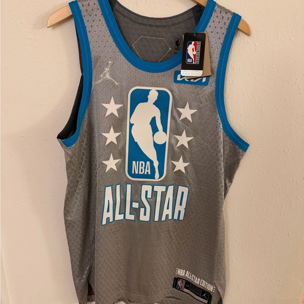 Men’s Stephen Curry NBA All-Star authentic jersey size 48 or size L